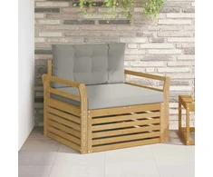 Lauko sofa Poliesteris Balta