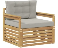Lauko sofa Poliesteris Balta