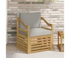 Lauko sofa Poliesteris Balta