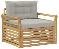 Lauko sofa Poliesteris Balta