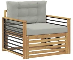 Lauko sofa Poliesteris Balta