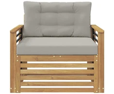 Lauko sofa Poliesteris Balta