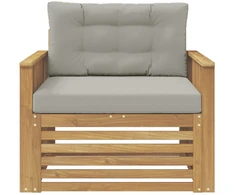 Lauko sofa Poliesteris Balta