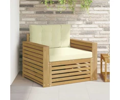 Lauko sofa Poliesteris Balta