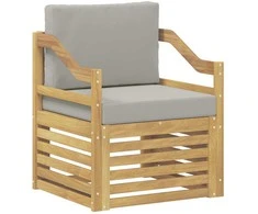 Lauko sofa Poliesteris Balta