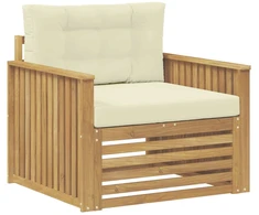 Lauko sofa Poliesteris Balta