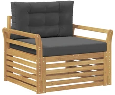 Lauko sofa Poliesteris Balta