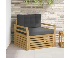 Lauko sofa Poliesteris Balta