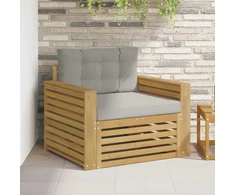 Lauko sofa Poliesteris Balta