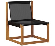 Lauko sofos komplektas 10 pcs Natūrali ir Šviesiai pilka