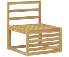 Lauko sofos komplektas 11 vnt. Balta Kietos akacijos mediena