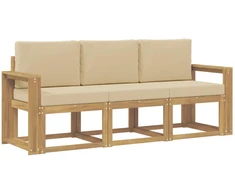 Lauko sofos komplektas 3 pcs
