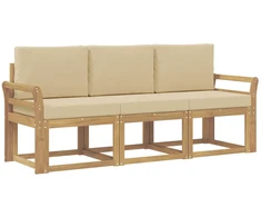 Lauko sofos komplektas 3 pcs