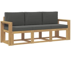 Lauko sofos komplektas 3 pcs