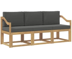 Lauko sofos komplektas 3 pcs