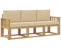 Lauko sofos komplektas 3 pcs