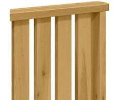 Lauko baldų komplektas Lauko sofos komplektas 3 vnt. Balta ir antracito
