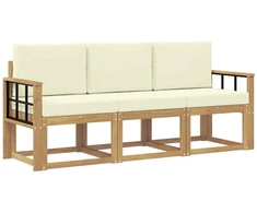 Lauko sofos komplektas 3 pcs