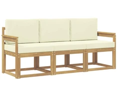 Lauko sofos komplektas 3 pcs