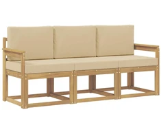 Lauko sofos komplektas 3 pcs