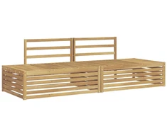 Lauko sofos komplektas 3 Vienetas