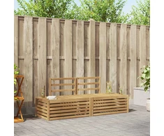Lauko sofos komplektas 3 Vienetas Balta 182,5 x 63 x 73 cm
