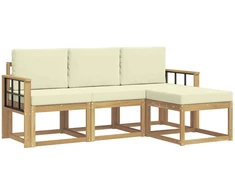 Lauko sofos komplektas 4 pcs