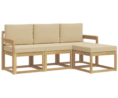 Lauko sofos komplektas 4 pcs