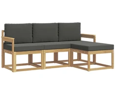 Lauko sofos komplektas 4 pcs