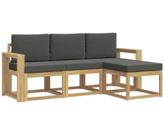 Lauko sofos komplektas 4 pcs
