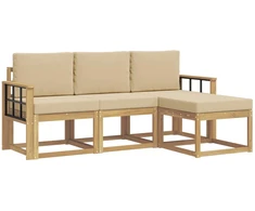 Lauko sofos komplektas 4 pcs