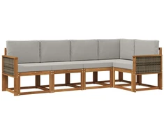 Lauko sofos komplektas 4 pcs