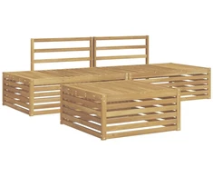 Lauko sofos komplektas 4 Vienetas