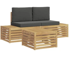Lauko sofos komplektas 4 Vienetas