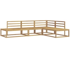 Lauko sofos komplektas 4 Vienetas