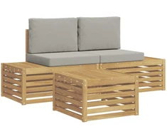 Lauko sofos komplektas 4 Vienetas