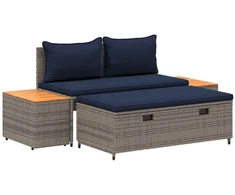 Lauko sofos komplektas 4-Vietų skaičius 4 pcs 55 x 30 x 39 cm