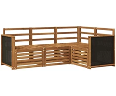 Lauko sofos komplektas 4 vnt. Poliesteris