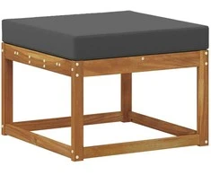 Lauko sofos komplektas 5 pcs Natūralus ir antracitas