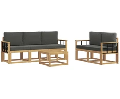 Lauko sofos komplektas 6 pcs