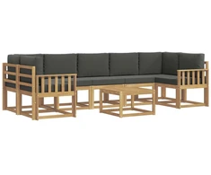 Lauko sofos komplektas 6 pcs