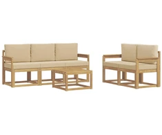 Lauko sofos komplektas 6 pcs