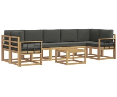 Lauko sofos komplektas 6 pcs