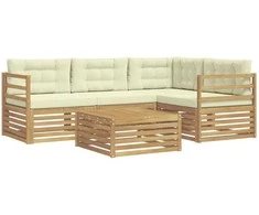 Lauko sofos komplektas 6 pcs