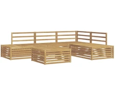 Lauko sofos komplektas 6 Vienetas