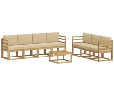 Lauko sofos komplektas 7 pcs
