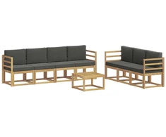 Lauko sofos komplektas 7 pcs