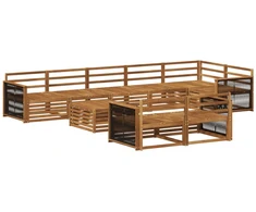 Lauko sofos komplektas 9 pcs