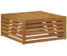 Lauko sofos komplektas 9 pcs Natūralus ir bežinis Poliesteris