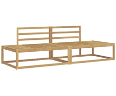Lauko sofos komplektas Balta 230,5 x 83 x 73 cm